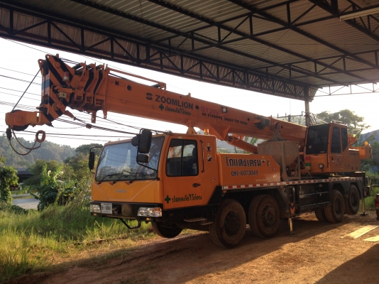 ขายรถเครน Zoomlion ขนาด 30 ตัน บูมยาว 34 เมตร ยังไม่รวมจิบ