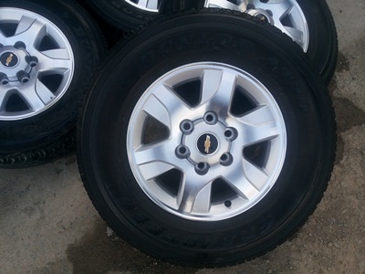 ขายล้อแม็ก Chevrolet trail blazer ขอบ 16 นิ้ว พร้อมยางปี10 4 ล้อ