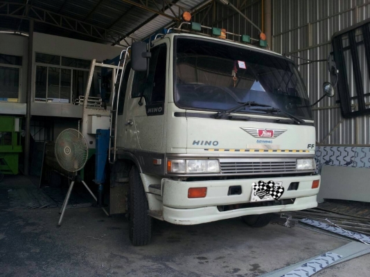 HINO-เครื่องHO7D-195-ติดเครนTADNO-ท้องV-5ตัน4ปลอก-3ชัก-7.20เมตร.รวมเครน-สภาพสวยพร้อมใช้-ราคา-1.090.000บ