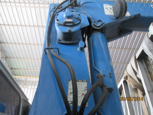 HINO-เครื่องHO7D-195-ติดเครนTADNO-ท้องV-5ตัน4ปลอก-3ชัก-7.20เมตร.รวมเครน-สภาพสวยพร้อมใช้-ราคา-1.090.000บ