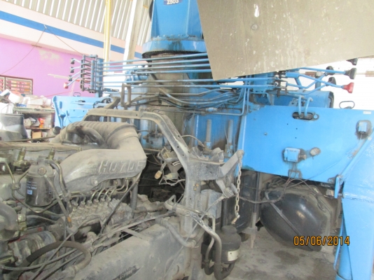 HINO-เครื่องHO7D-195-ติดเครนTADNO-ท้องV-5ตัน4ปลอก-3ชัก-7.20เมตร.รวมเครน-สภาพสวยพร้อมใช้-ราคา-1.090.000บ