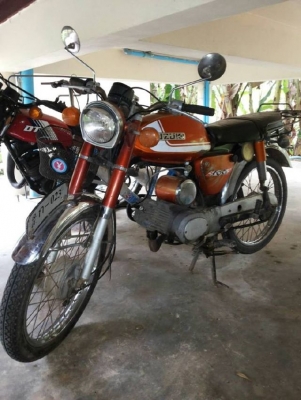 รถมอเตอร์ไซค์ a100 m3s ทะเบียนพร้อมโอน