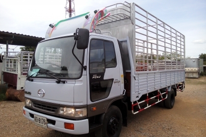 6 ล้อกลาง HINO สมอเงิน FC4J 140 แรงม้า *ยาว 5.50 ม.* รถสวยจริง * สภาพพร้อมใช้งาน *รถห้างแท้* มีเล่มพร้อมโอน *