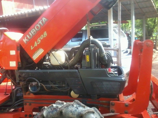 ขายรถไถคูโบต้า L4508 ใช้งานได้ทันที อุปกรณ์ครบ 3 อย่าง ดันหน้า โรตารี่ ผาน6 เอกสารพร้อมโอน