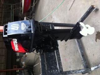 ขายเครื่องเรือโตฮัทสุ40แรง