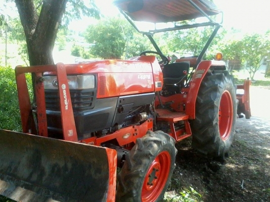 ขายคูโบต้า L4508 เอกสารพร้อมโอน อุปกรณ์มี ดันหน้า โรตารี่ เอกสารพร้อมโอน