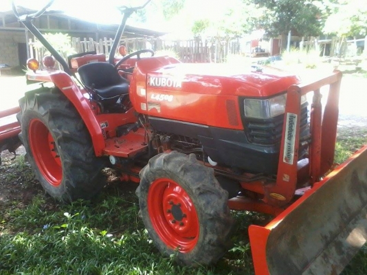 ขายคูโบต้า L4508 เอกสารพร้อมโอน อุปกรณ์มี ดันหน้า โรตารี่ เอกสารพร้อมโอน