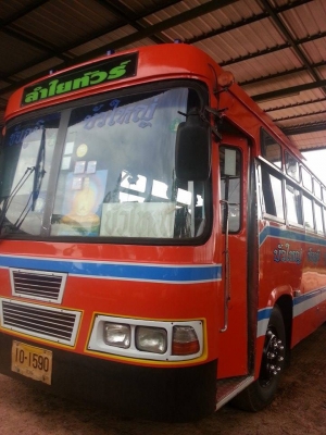 รถประจำทาง 50 ที่นั่ง เครื่องนิสสัน 195 ทำใหม่หมด เบาะใหม่ สภาพดีมาก