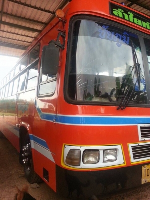 รถประจำทาง 50 ที่นั่ง เครื่องนิสสัน 195 ทำใหม่หมด เบาะใหม่ สภาพดีมาก