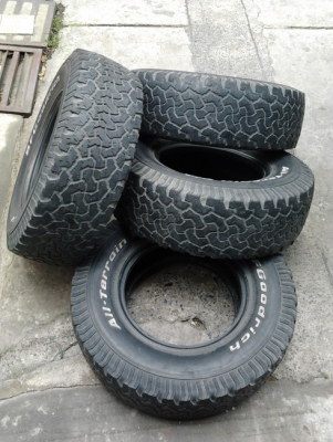 BF All 265/75/16 ปี 09 ขายถูกๆ ****4เส้น 2800****