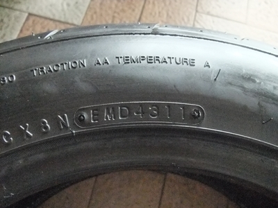 ยาง Nitto 195/55/15 ปี 11