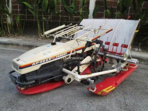 รถปลูกข้าวดำนาแบบเดินตาม!!!! รหัสสินค้า : 14001614  ยี่ห้อ : YANMAR รุ่น : AP45EX