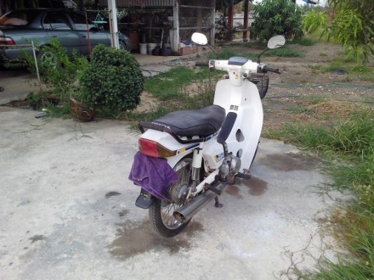 ขายดรีมคุรุ สีขาวโช็คขาวเดิมๆ ทะเบียนโอน