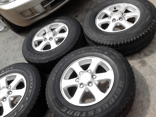 ขอบ 16 แม๊ก ISUZU มีชุด 4 วงพร้อมยาง TEL.081-427-3941 ขอบ 16 แม๊ก ISUZU มีชุด 4 วงพร้อมยาง TEL.081-427-3941