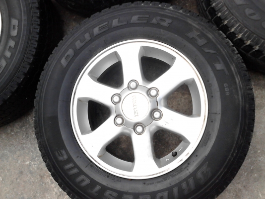 ขอบ 16 แม๊ก ISUZU มีชุด 4 วงพร้อมยาง TEL.081-427-3941 ขอบ 16 แม๊ก ISUZU มีชุด 4 วงพร้อมยาง TEL.081-427-3941