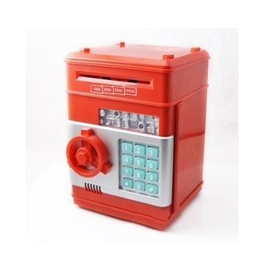 กระปุกออมสินตู้เซฟดูดแบงค์ หยอดเหรียญ