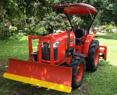 รถไถคูโบต้า รุ่นL3608 4WD 36 แรงม้า 2เพลา สภาพดีพร้อมใข้งาน มีดันหน้า โรตารี่ เครื่องดี ยางดี เกียร์ดี ราคาคุยกันได้ครับ