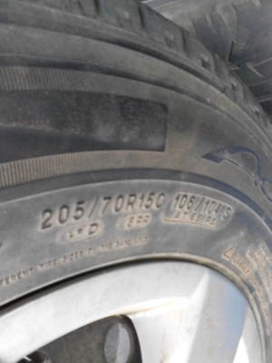 กะทะล้อ 5 รู ขอบ15 รถกระบะ พร้อมยาง MICHELIN 205/70R15 มีครบชุด 4 ล้อ TEL.081-427-3941 กะทะล้อ 5 รู ขอบ15 รถกระบะ พร้อมยาง MICHELIN 205/70R15 มีครบชุด 4 ล้อ TEL.081-427-3941