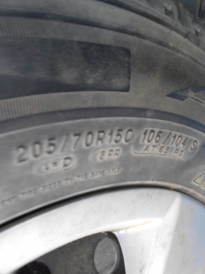 กะทะล้อ 5 รู ขอบ15 รถกระบะ พร้อมยาง MICHELIN 205/70R15 มีครบชุด 4 ล้อ TEL.081-427-3941 กะทะล้อ 5 รู ขอบ15 รถกระบะ พร้อมยาง MICHELIN 205/70R15 มีครบชุด 4 ล้อ TEL.081-427-3941