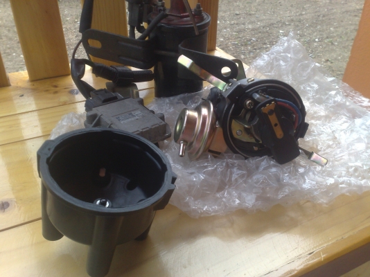 ขายชุดคอล์ยและจานจ่ายแม่เหล็ก นิสสัน Big m Z16,18,20