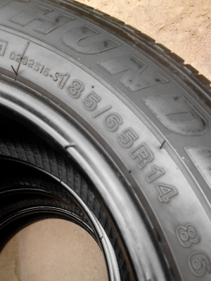 185/65R14THUNDER MACH1  มี 4 เส้นTEL.081-427-3941