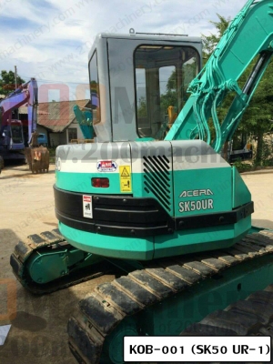 รถแบคโฮมือสอง Kobelco SK50 UR-1 สภาพรถเยี่ยม 090-268-2646