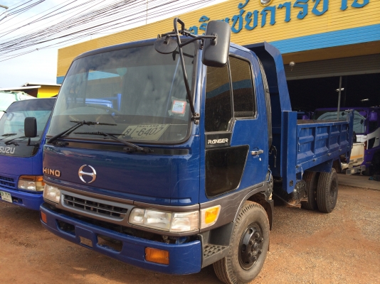 ขาย6 ล้อฮีโน่ ดั๊มต่อใหม่ เครื่องยนต์ WO6D เอกสาร เล่มทะเบียน พร้อมโอน