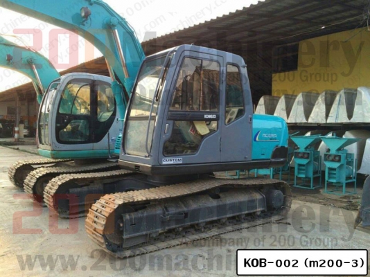 รถแบคโฮมือสอง KOBELCO SK120-3 สภาพรถเยี่ยม 090-268-2646