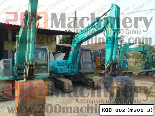 รถแบคโฮมือสอง KOBELCO SK120-3 สภาพรถเยี่ยม 090-268-2646