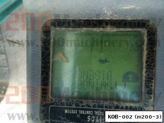 รถแบคโฮมือสอง KOBELCO SK120-3 สภาพรถเยี่ยม 090-268-2646