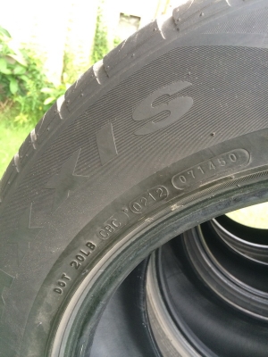 ยางmaxxis 265/60/18สภาพดี ปี12ราคาถูกๆ..