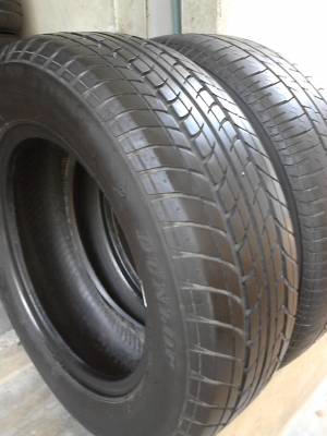 185/65R14 BRIDGESTONE  และ DUNLOP สภาพสวย มี 2 เส้น  TEL.081-427-3941