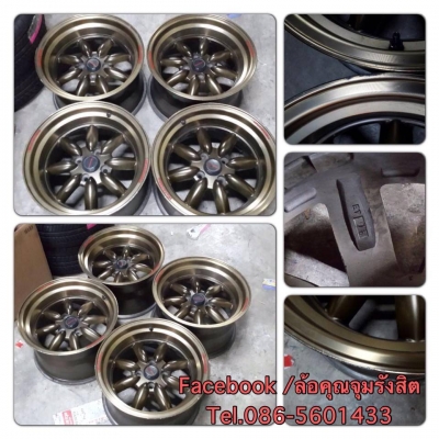 ขายล้อกล้วย Watanabe ขอบ15 กว้าง9 4รู100 ราคา 9,500 บาทถูก