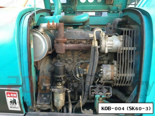 รถแบคโฮมือสอง KOBELCO SK60-3 สภาพรถเยี่ยม 090-268-2646