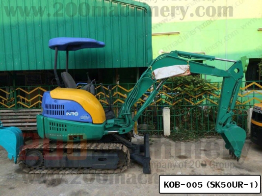 รถแบคโฮมือสอง KOBELCO SK50UR-1 สภาพรถเยี่ยม 090-268-2646