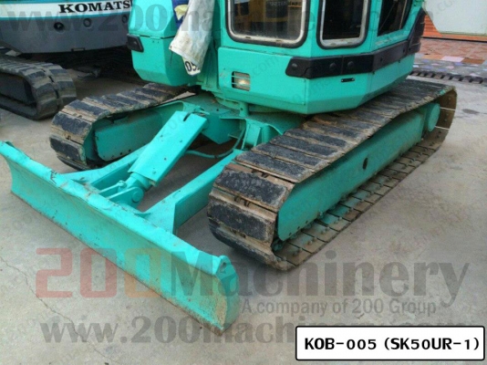 รถแบคโฮมือสอง KOBELCO SK50UR-1 สภาพรถเยี่ยม 090-268-2646