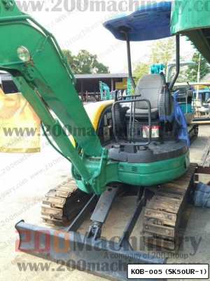 รถแบคโฮมือสอง KOBELCO SK50UR-1 สภาพรถเยี่ยม 090-268-2646