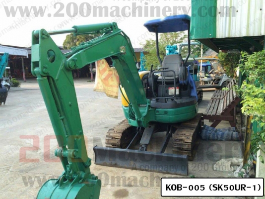รถแบคโฮมือสอง KOBELCO SK50UR-1 สภาพรถเยี่ยม 090-268-2646