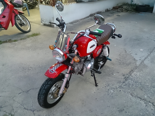 กอลิล่า 125cc สตาร์ทมือ ทะเบียนพร้อมโอน