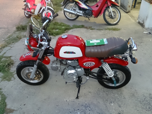 กอลิล่า 125cc สตาร์ทมือ ทะเบียนพร้อมโอน