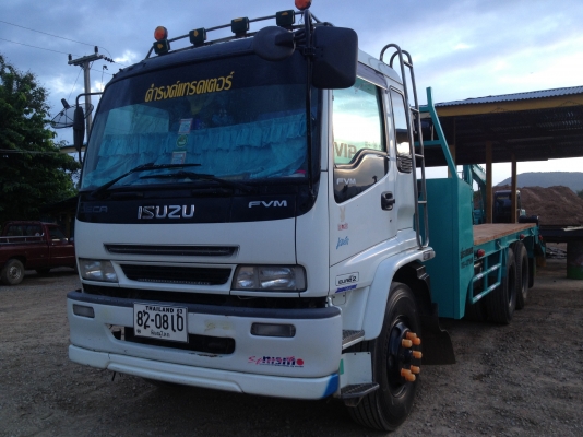 ขายรถ 10ล้อ 1 เพลา บรรทุกรถแม็คโคร 200-320