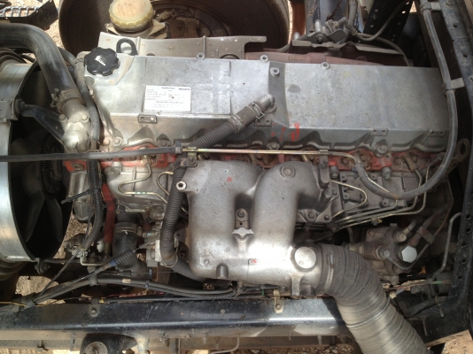 ขายรถ 10ล้อ 1 เพลา บรรทุกรถแม็คโคร 200-320