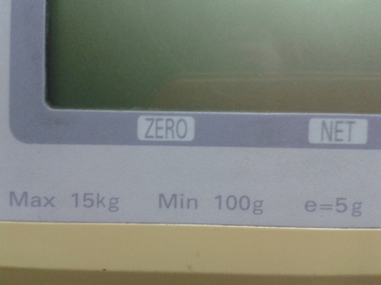 เครื่องชั่งดิจิตอล 2 หน้าขาย 1800 บาท