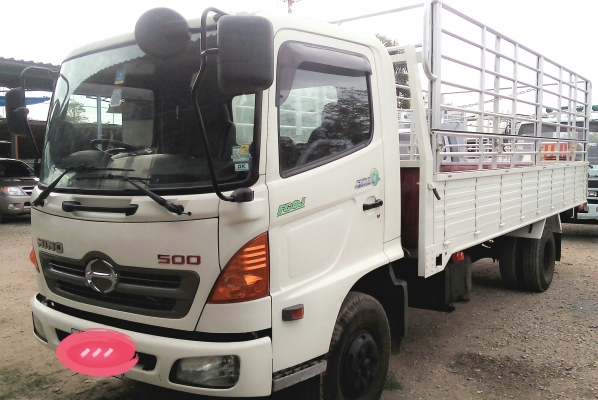6 ล้อกลาง  *Euro.3*  HINO  *SERIES-500*  FC9J  150 แรงม้า * คอมมอนเรว *ยาว 5.50 ม.* รถสวยเดิม-สภาพพร้อมใช้งาน * รถห้างแท้ * มีเล่มพร้อมโอน