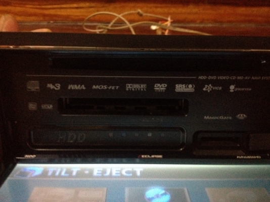 ECLIPSE AVN 6806HD เล่น HDD DVD MP3 MD ของเก่าญี่ปุ่นสภาพสวย