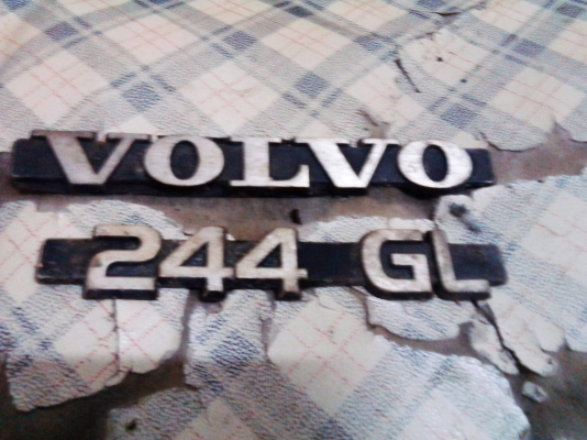 กระจกมองข้างวอลโว่ใบบัว 244+โลโก้