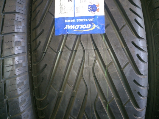 ขายแม็กใหม่MR2 6รูขอบ22 พร้อมยางใหม่ 265/40R22 ยางปี14 จำนวน 1 ชุด