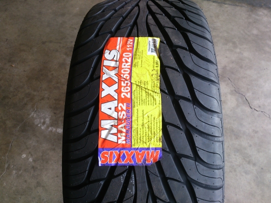 ขายแม็กใหม่ TE37 6รูขอบ20 พร้อมยางใหม่MIXXIS 265/50R20 ยางปี14 จำนวน 1 ชุด