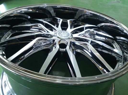 ขายแม็กใหม่ 6รูขอบ20 พร้อมยางMIXXIS 265/50R20 ยางปี14 จำนวน 1 ชุด