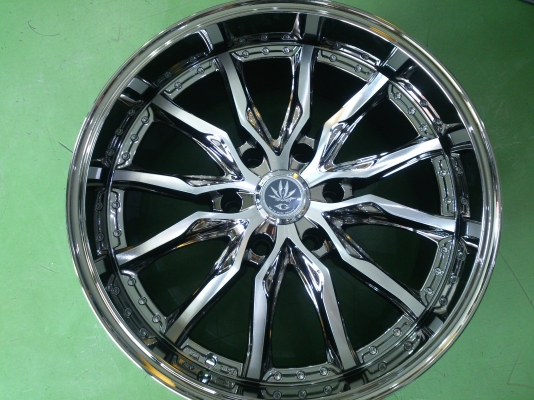 ขายแม็กใหม่ 6รูขอบ20 พร้อมยางMIXXIS 265/50R20 ยางปี14 จำนวน 1 ชุด